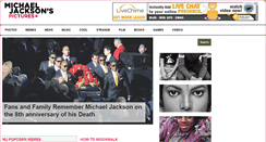 Desktop Screenshot of michaeljacksonspictures.com